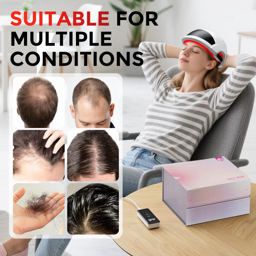 OVEKPA Laser Casque Cheveux: usage domestique pour entretien capillaire facile