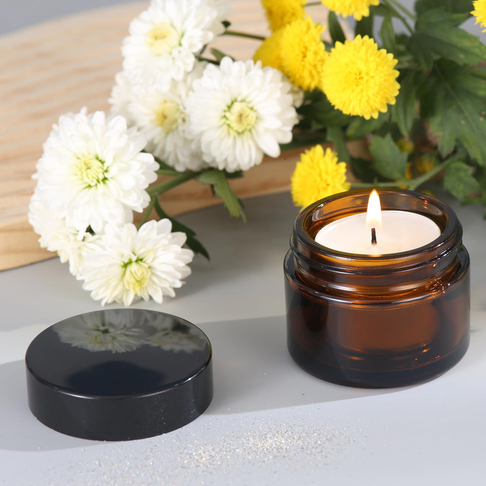 OverNews design durable en verre ambre 60ml pour beauté