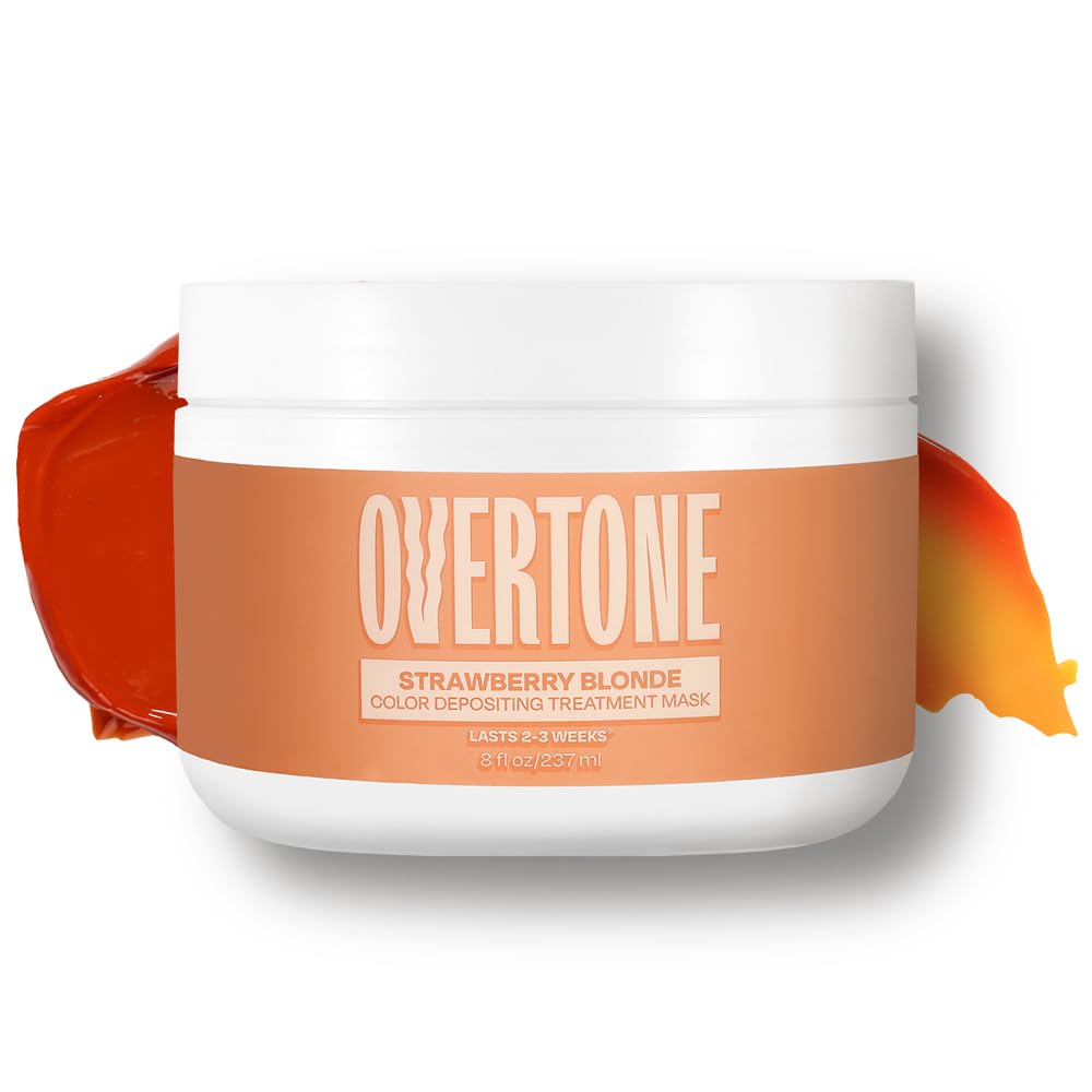 Overtone Blond Fraise – bouteille prête à colorer avec soin nourrissant.