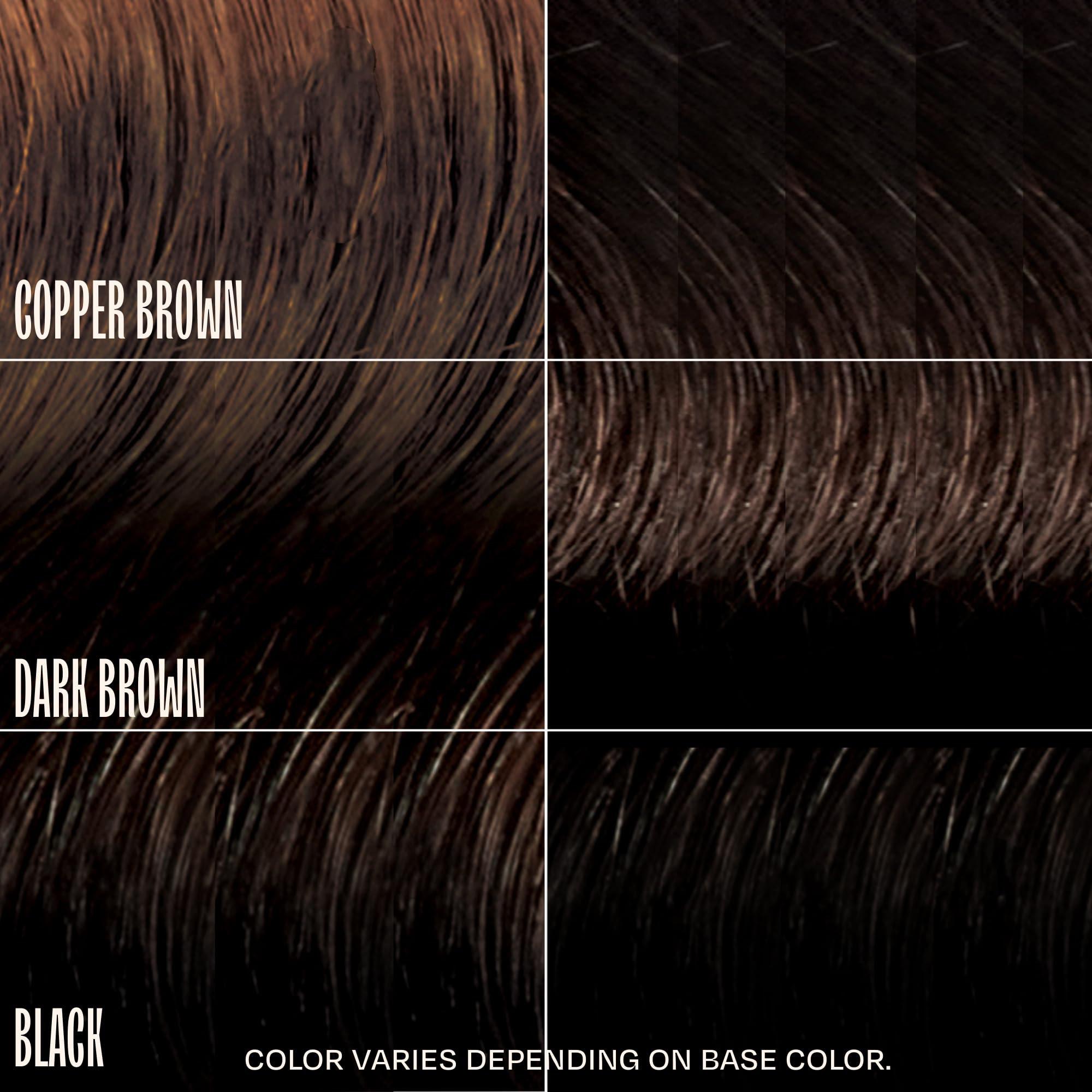 oVertone chocolat brun cheveux montrant reflets riches après dépose colorante.