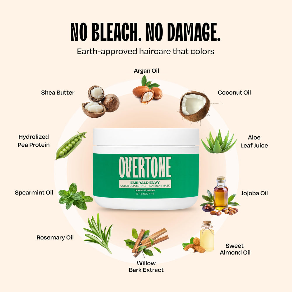 oVertone Emerald Envy – convient à tous types de cheveux