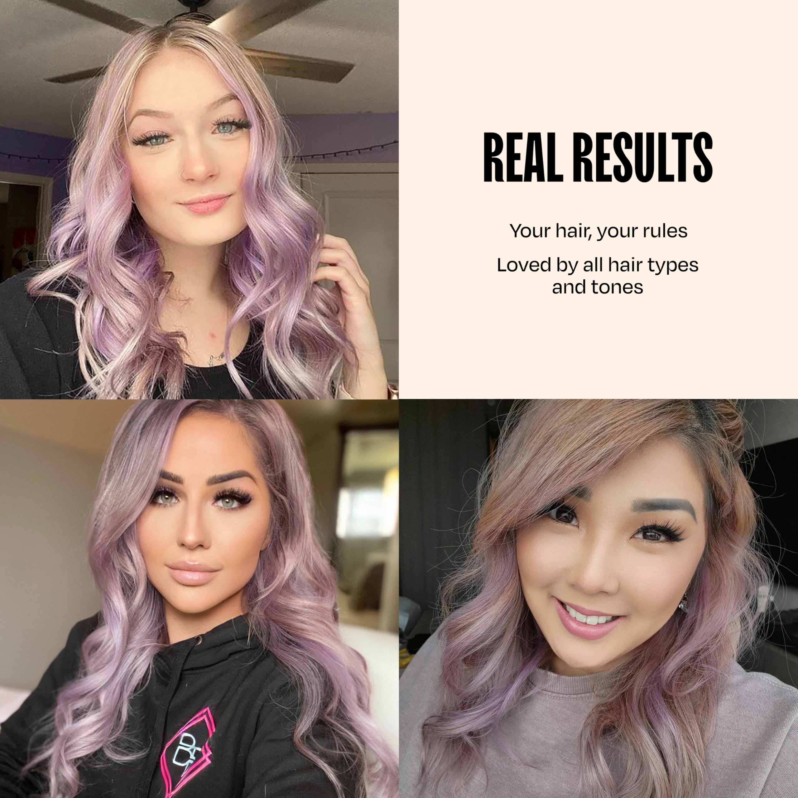 Overtone Lilac Lotus – adapté à tous types de cheveux