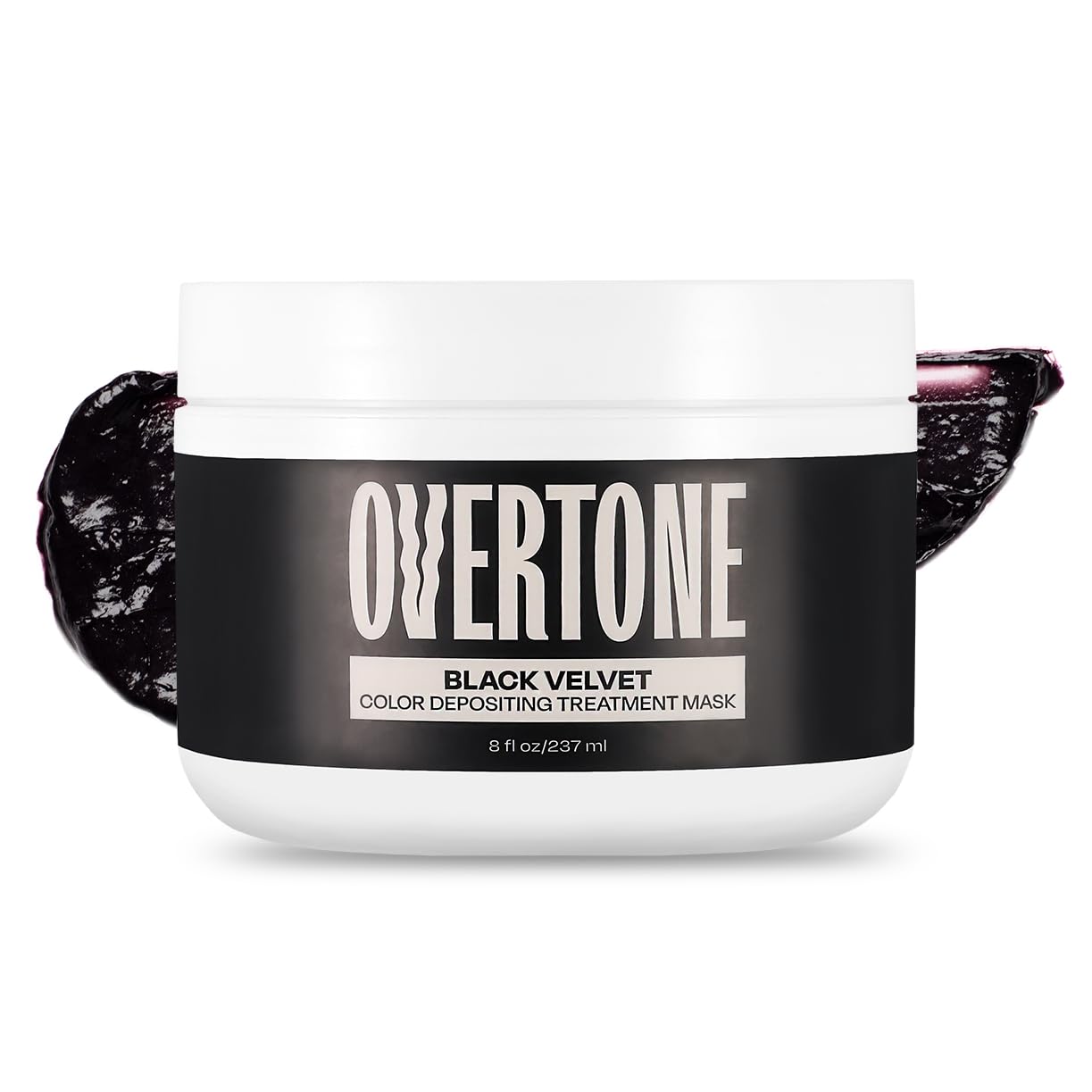 Overtone Noir Velours : bouteille prête à l’emploi pour colorer et hydrater les cheveux.