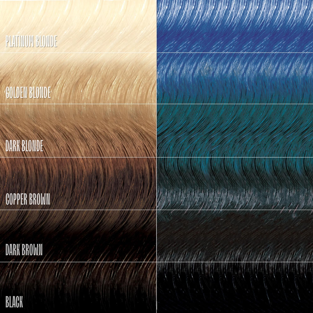 Pigment déposant du colorant semi permanent oVertone sur les mèches.