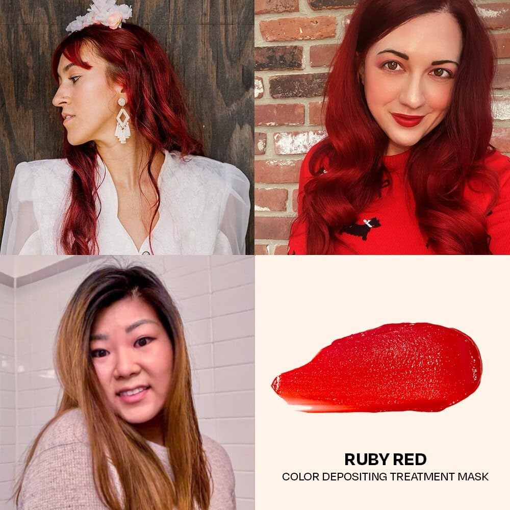 oVertone Ruby Red – Sans sulfates, parabènes et ammoniac.