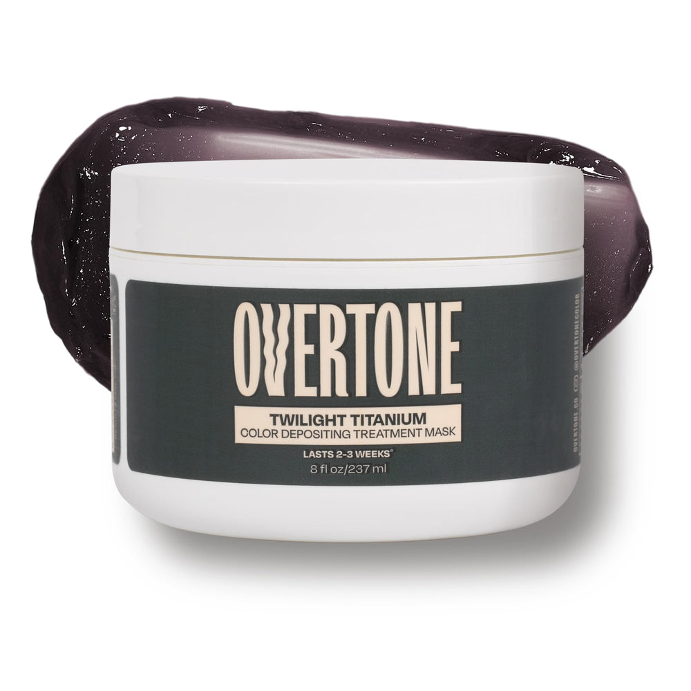oVertone Twilight Titanium masque colorant appliqué pour cheveux hydratés et éclatants
