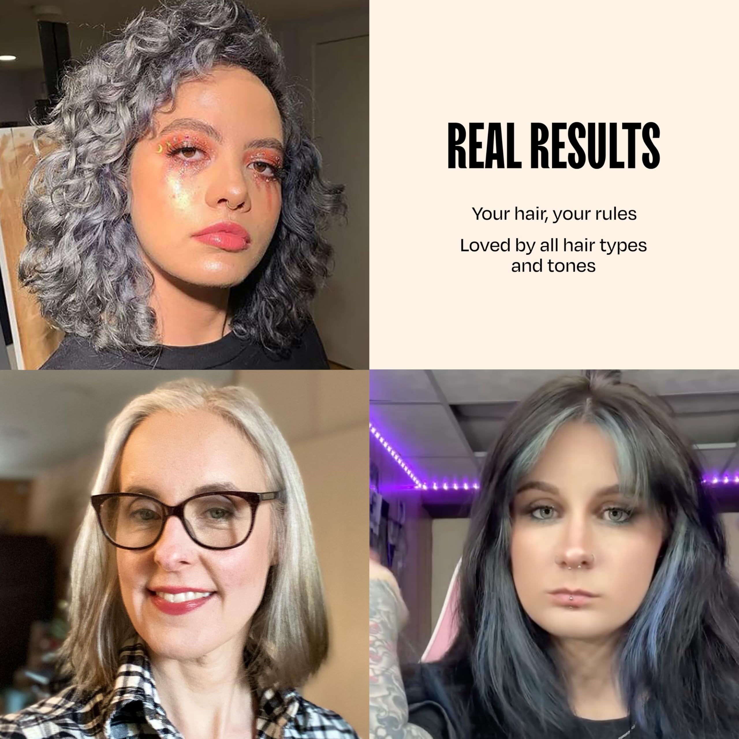 oVertone Twilight Titanium sans parabènes et sans sulfate pour cheveux doux