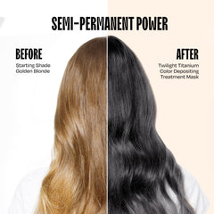 oVertone Twilight Titanium convient à tous types de cheveux, colorés ou naturels