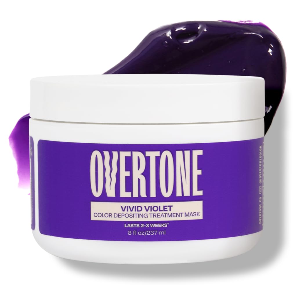oVertone violet-vif-bouteille : couleur vive prête à tester à domicile.