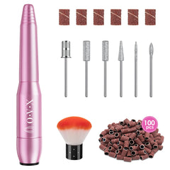 OVX perceuse-ongles électrique portable prête pour manucure et pédicure à domicile.