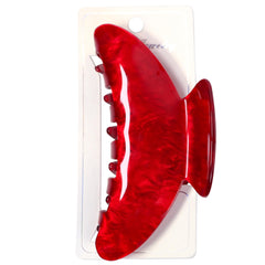 OWIIZI broche-cheveux acétate rouge marbre unique maintien solide pour cheveux épais