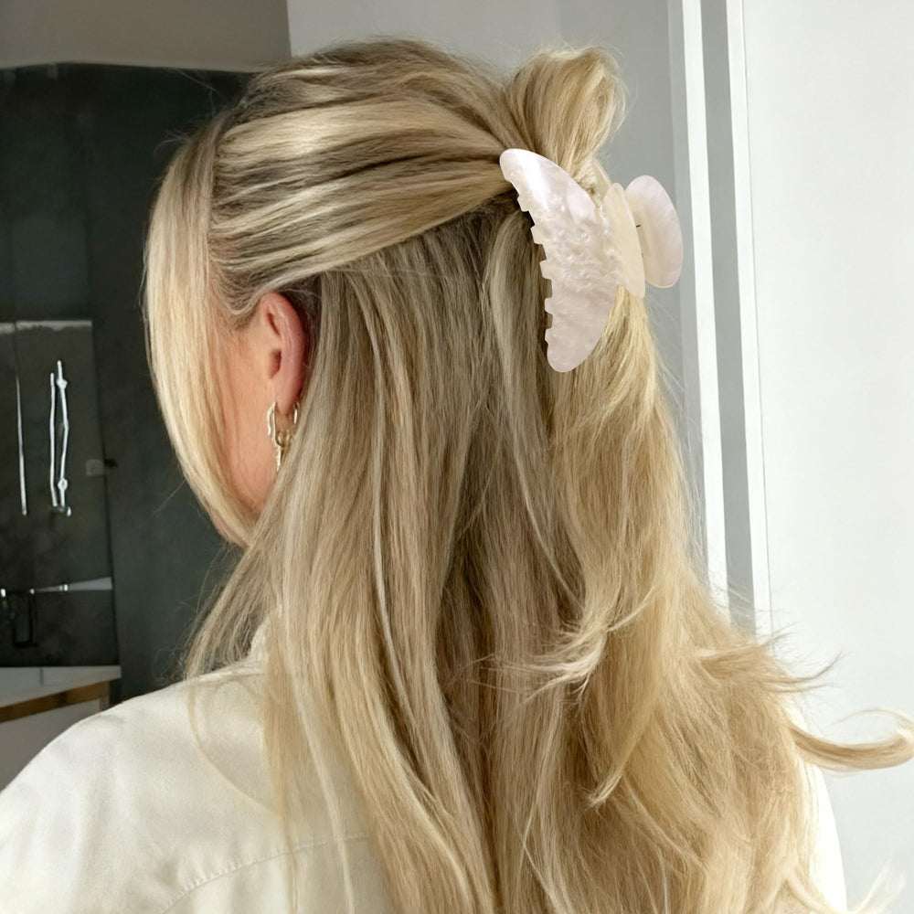 OWIIZI broche-cheveux acétate rouge robuste et durable pour cheveux variés