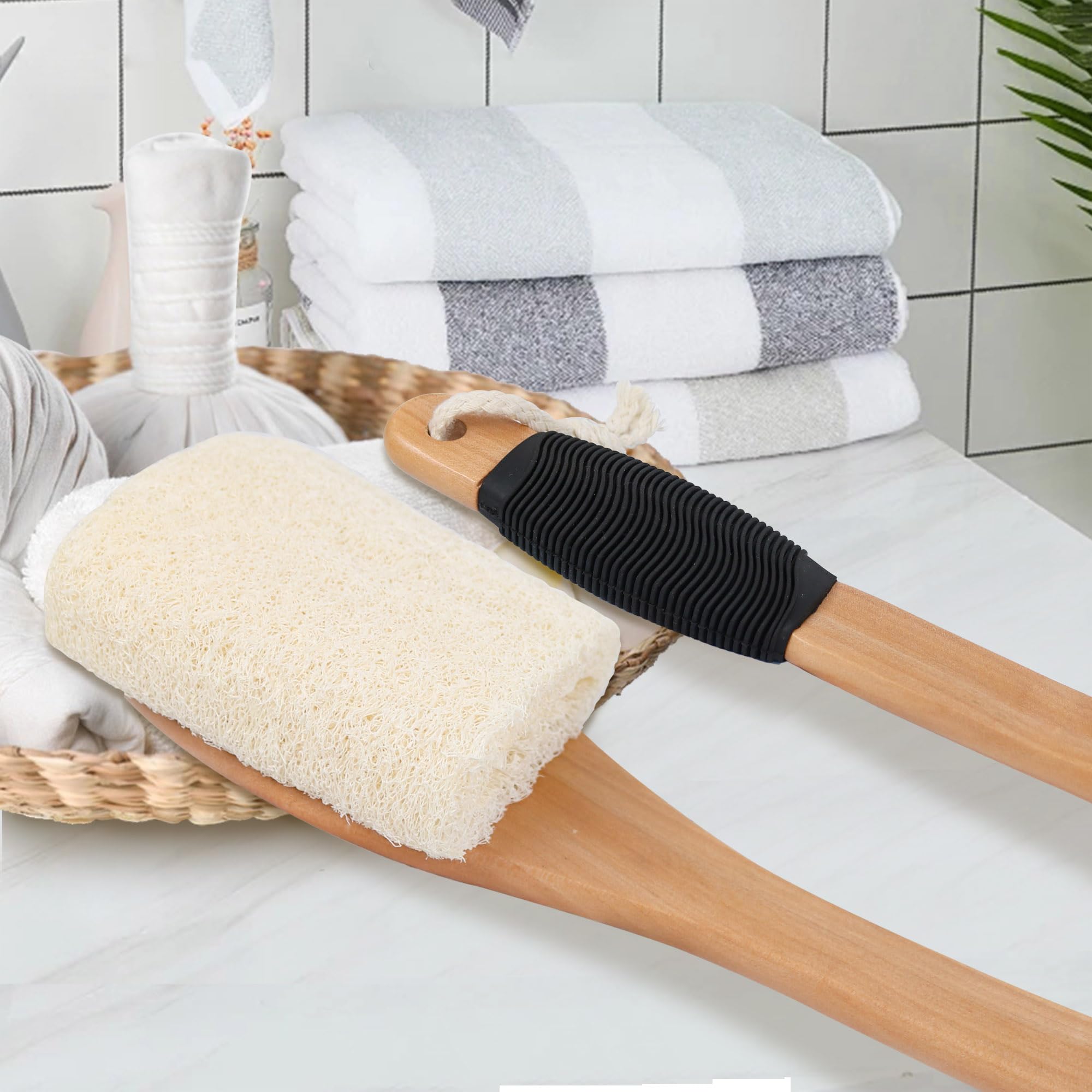 OWIIZI brosse dos adaptée à tous les âges et types de peau.