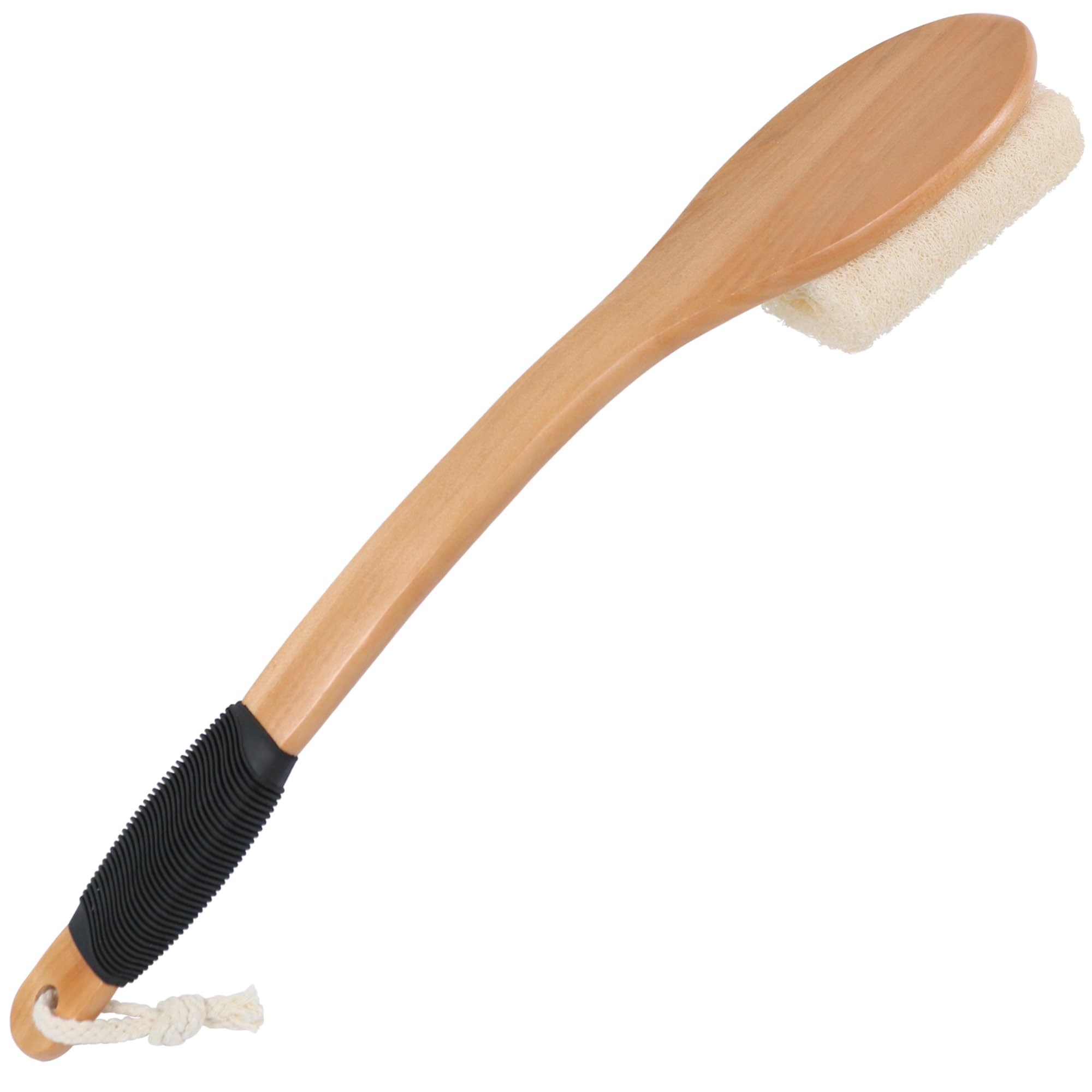 OWIIZI brosse dos en matière naturelle, exfoliation en douceur.