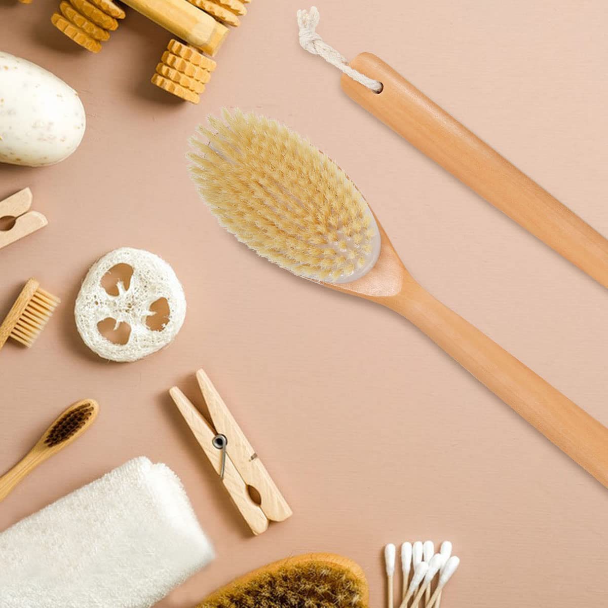 OWIIZI brosse-douche hygiene-quotidienne pour soin corporel