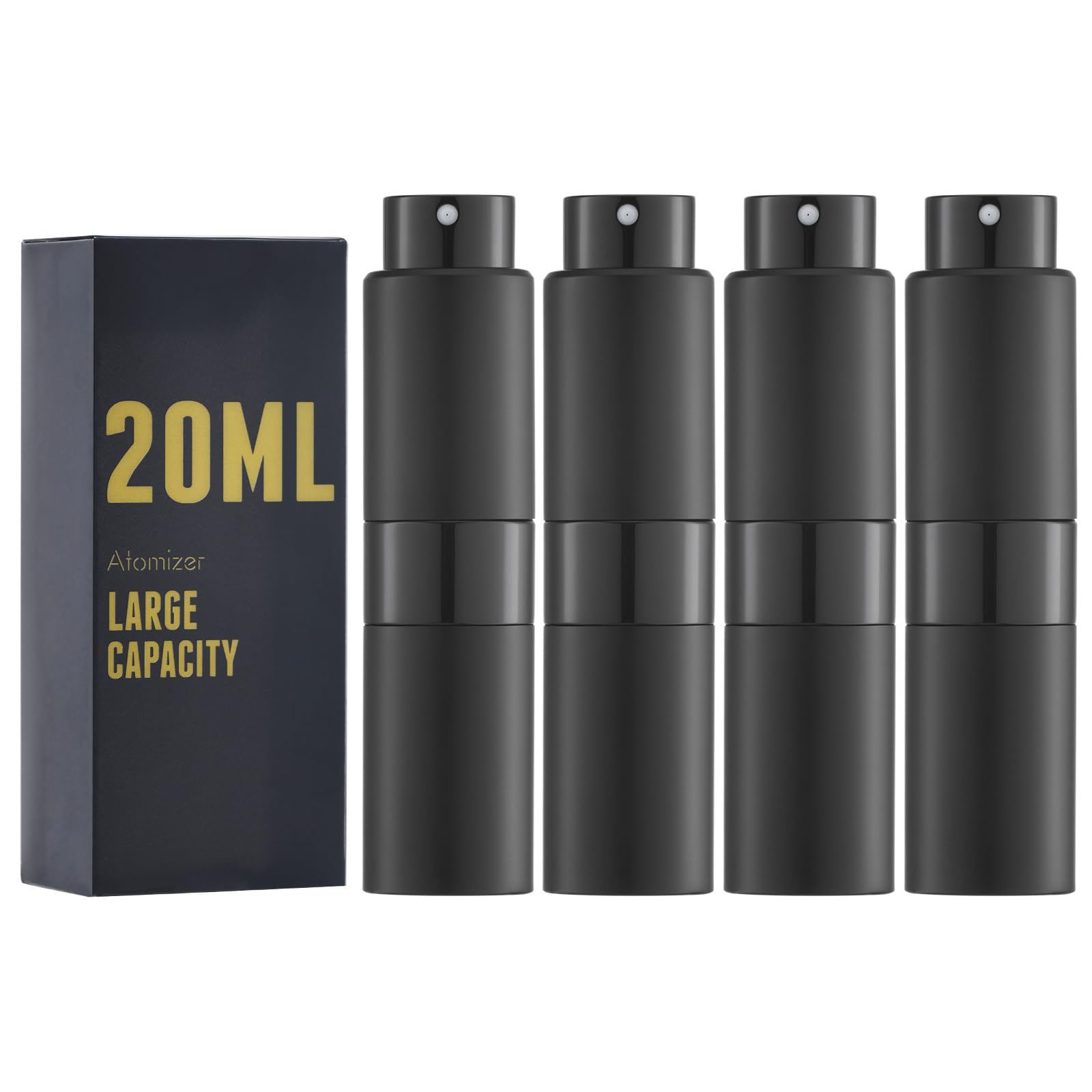 Owlyee atomiseur 20ml bouchon rouge à lèvres: application précise et sans fuite en voyage.