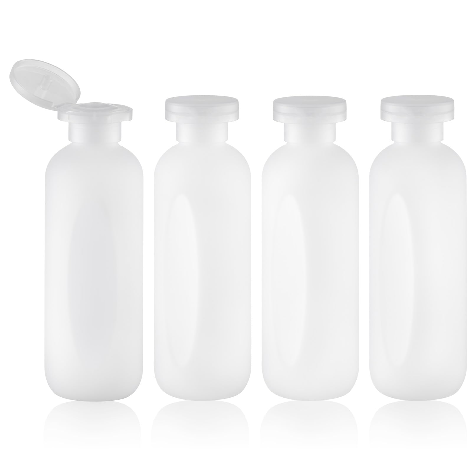 Flacon doseur owlyee 200 ml capot basculant pour voyage sans fuite.