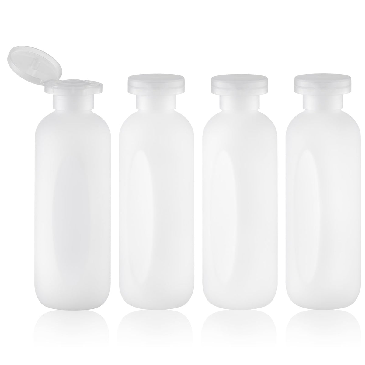 Flacon doseur owlyee 200 ml capot basculant pour voyage sans fuite.