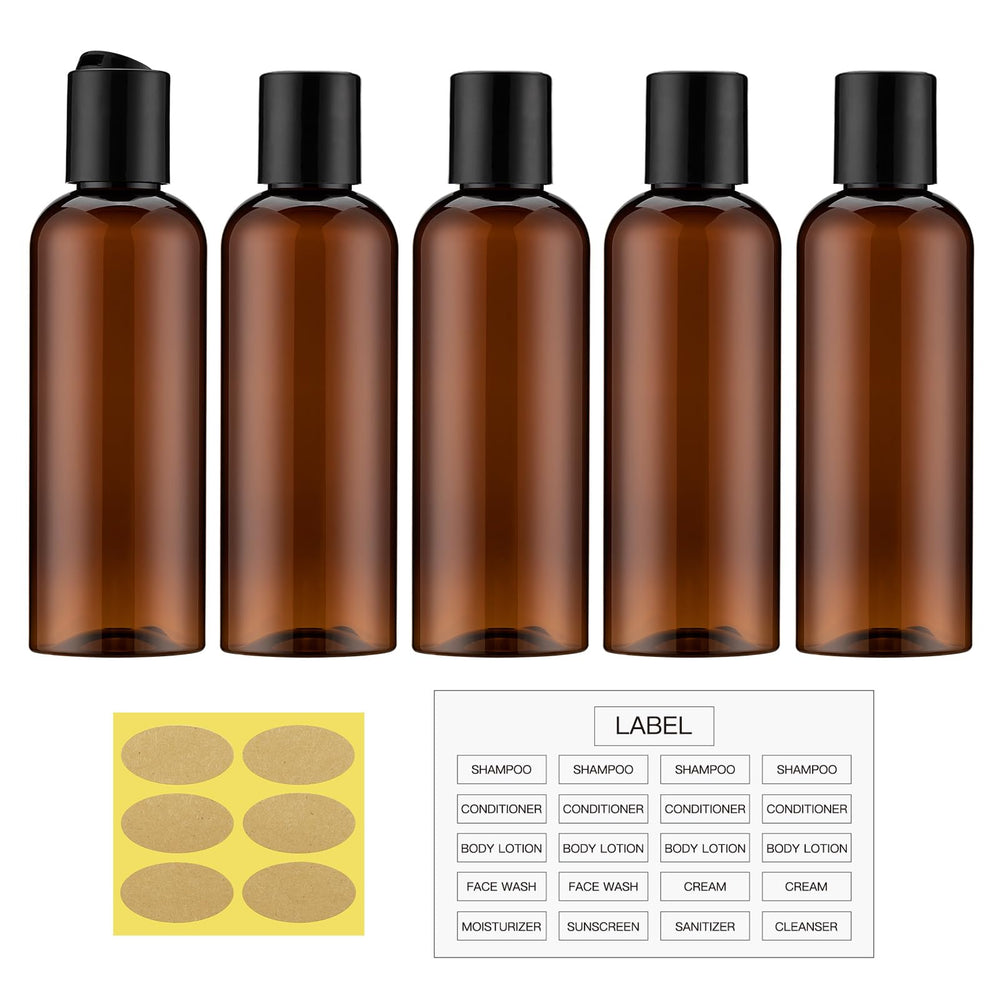 owlyee-bouteilles-voyage-100ml-shampoing : pratique en voyage et sans fuite.