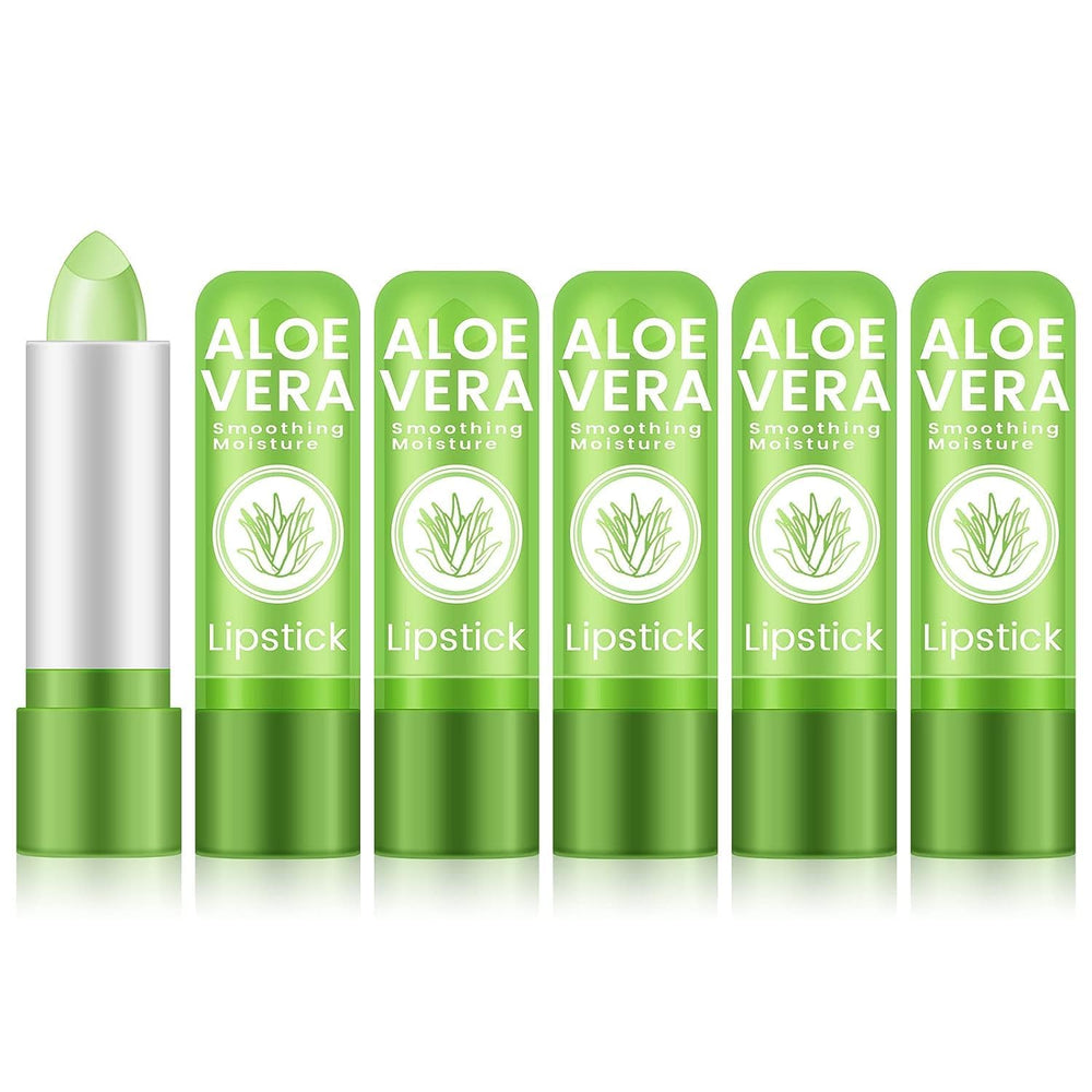 Ownest baume lèvres Aloe Vera vert – couleur qui évolue et hydratation durable.