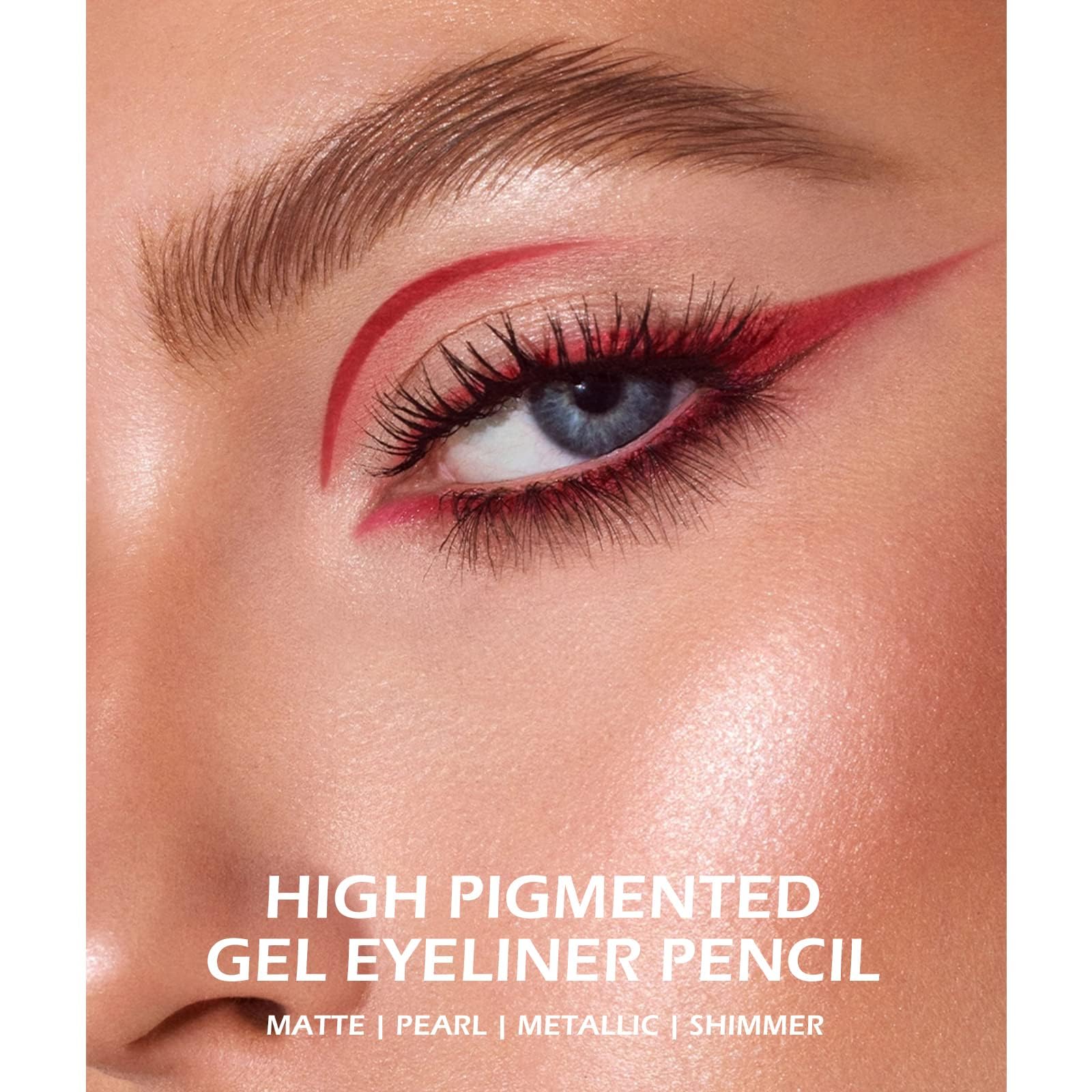 Ownest crayon contour des yeux 14 couleurs mates pour un tracé net et précis.