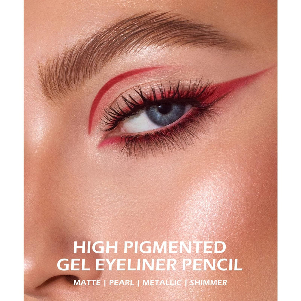 Ownest crayon contour des yeux 14 couleurs mates pour un tracé net et précis.
