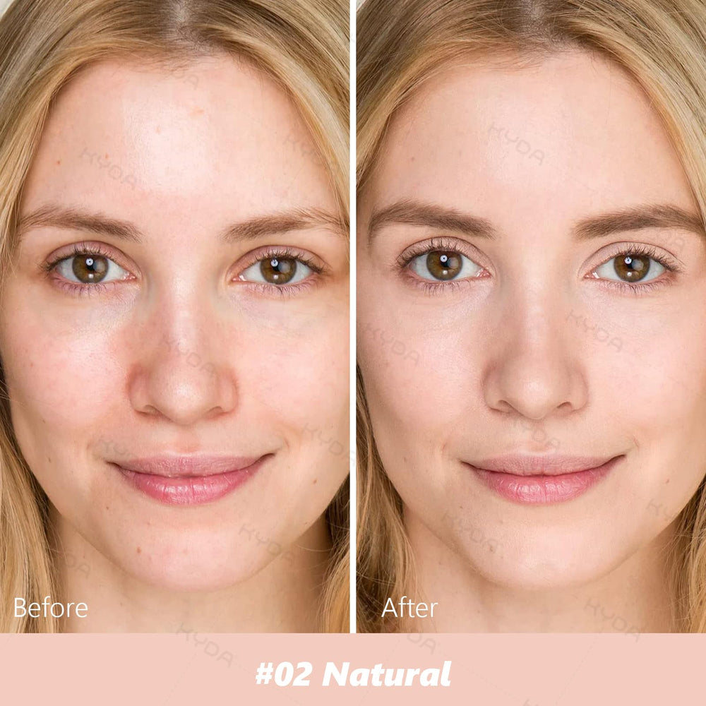 Ownest KYDA formule naturelle pour nourrir la peau lors du maquillage.