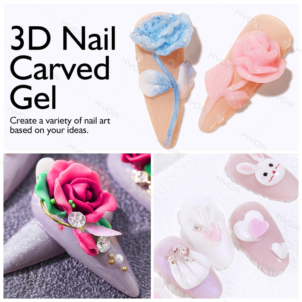 Nail art durable et longue tenue grâce au gel sculpture Ownest