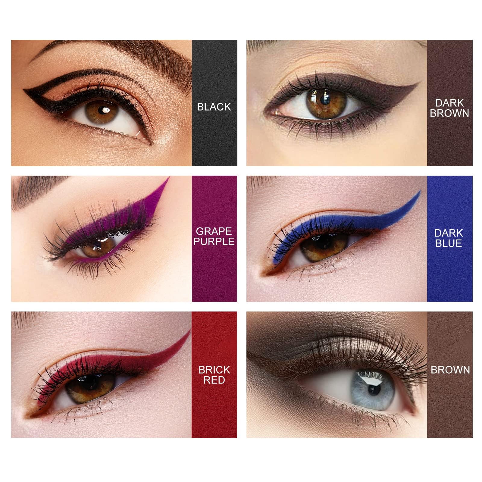 Ownest regard fumé, estompage facile pour un look sophistiqué.