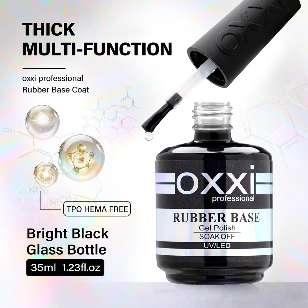 OXXI Professional Base Gel assure une adhésion durable avec gel couleur.