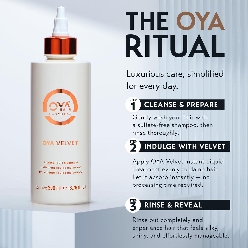 OYA Soin Velours – fini soyeux et coiffage facilité