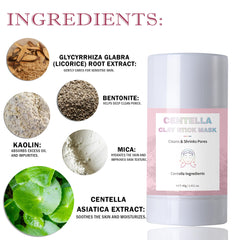 Oyshriola masque argile Centella, absorption de l’excès d’huile pour teint clair.
