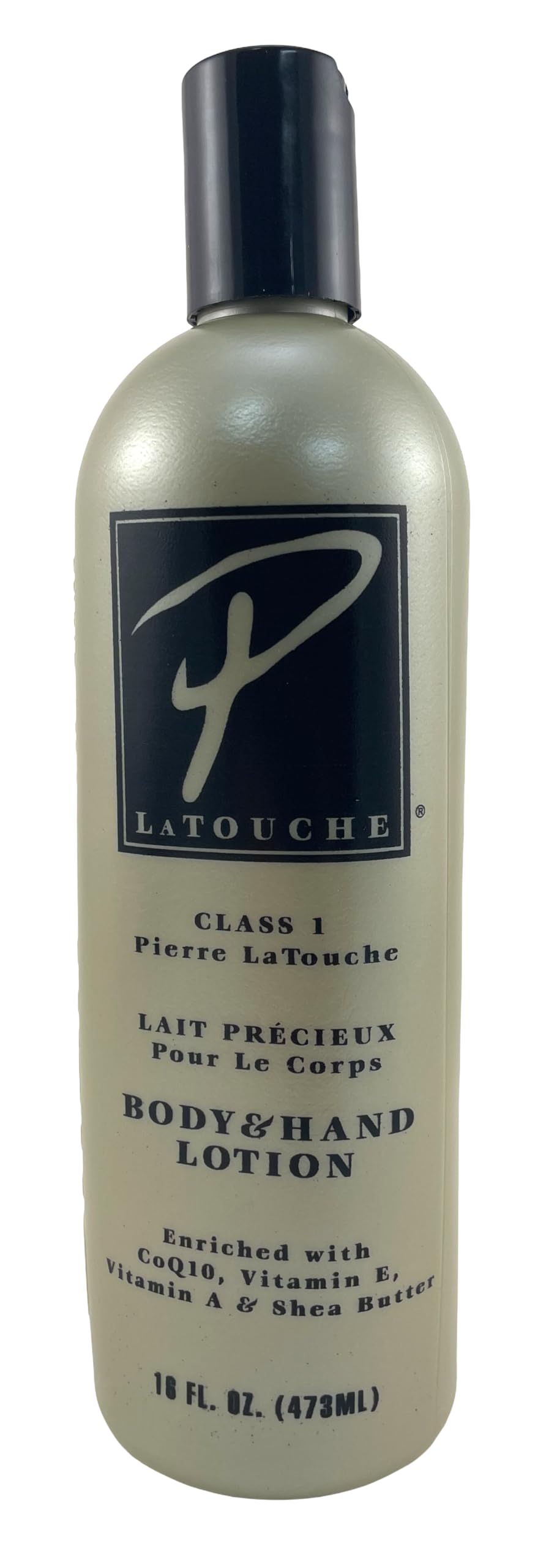 Lotion P. Latouche sur peau douce après application.