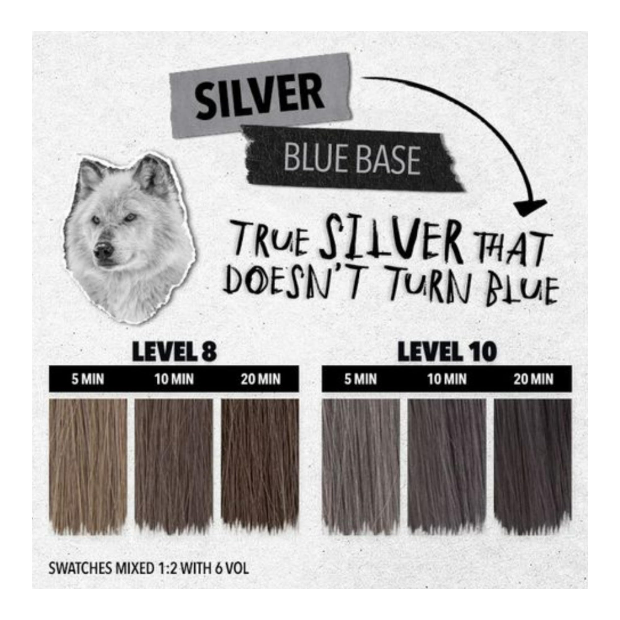 Cheveux humides prêts pour l’application et le tonage rapide.