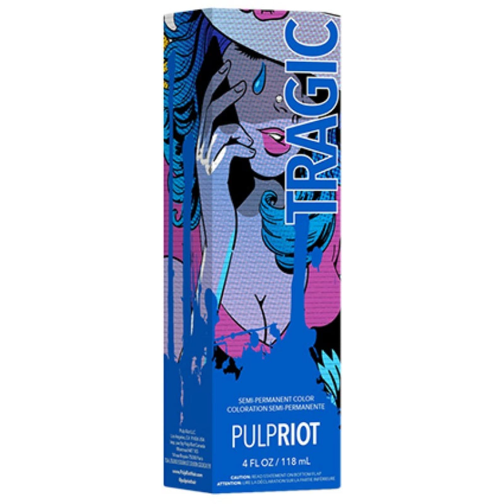 P.R. Pulp Riot NeoPop Tragic dans un tube, application directe sur cheveux secs.