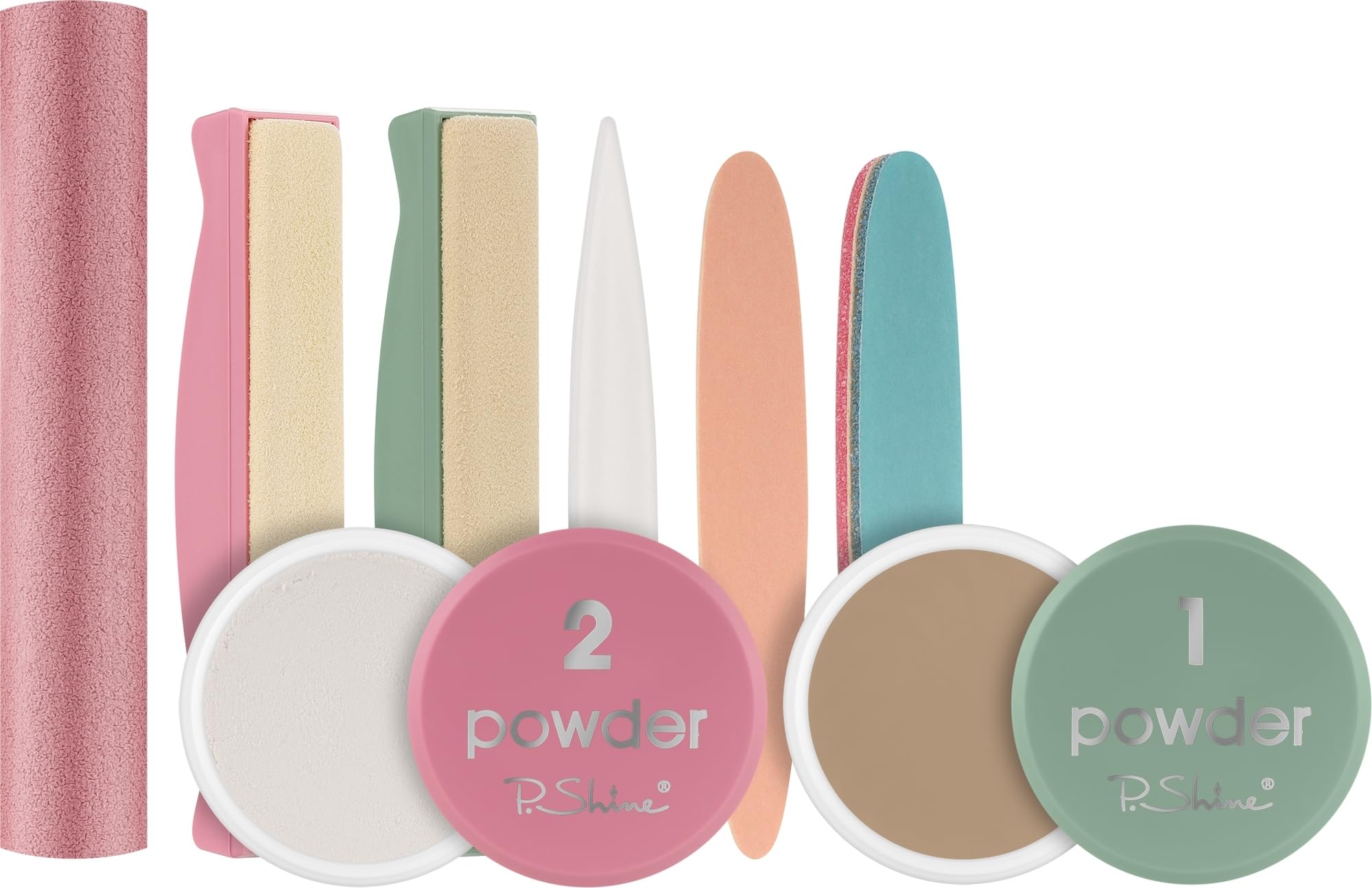 P-Shine Kit Manucure Japonais – emballage compact idéal pour professionnels et usage domestique.