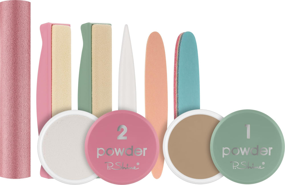 P-Shine Kit Manucure Japonais – emballage compact idéal pour professionnels et usage domestique.