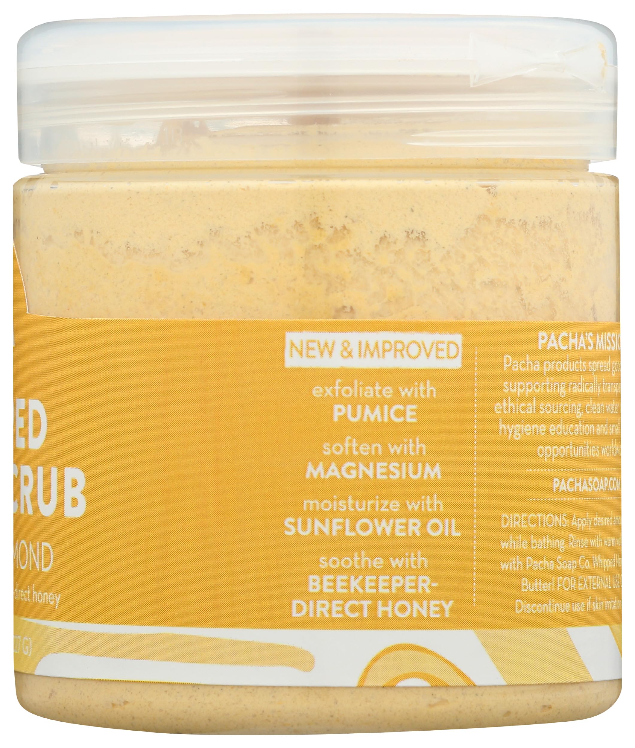 Application sous la douche pour peau lisse après exfoliation par Pacha Soap Co.