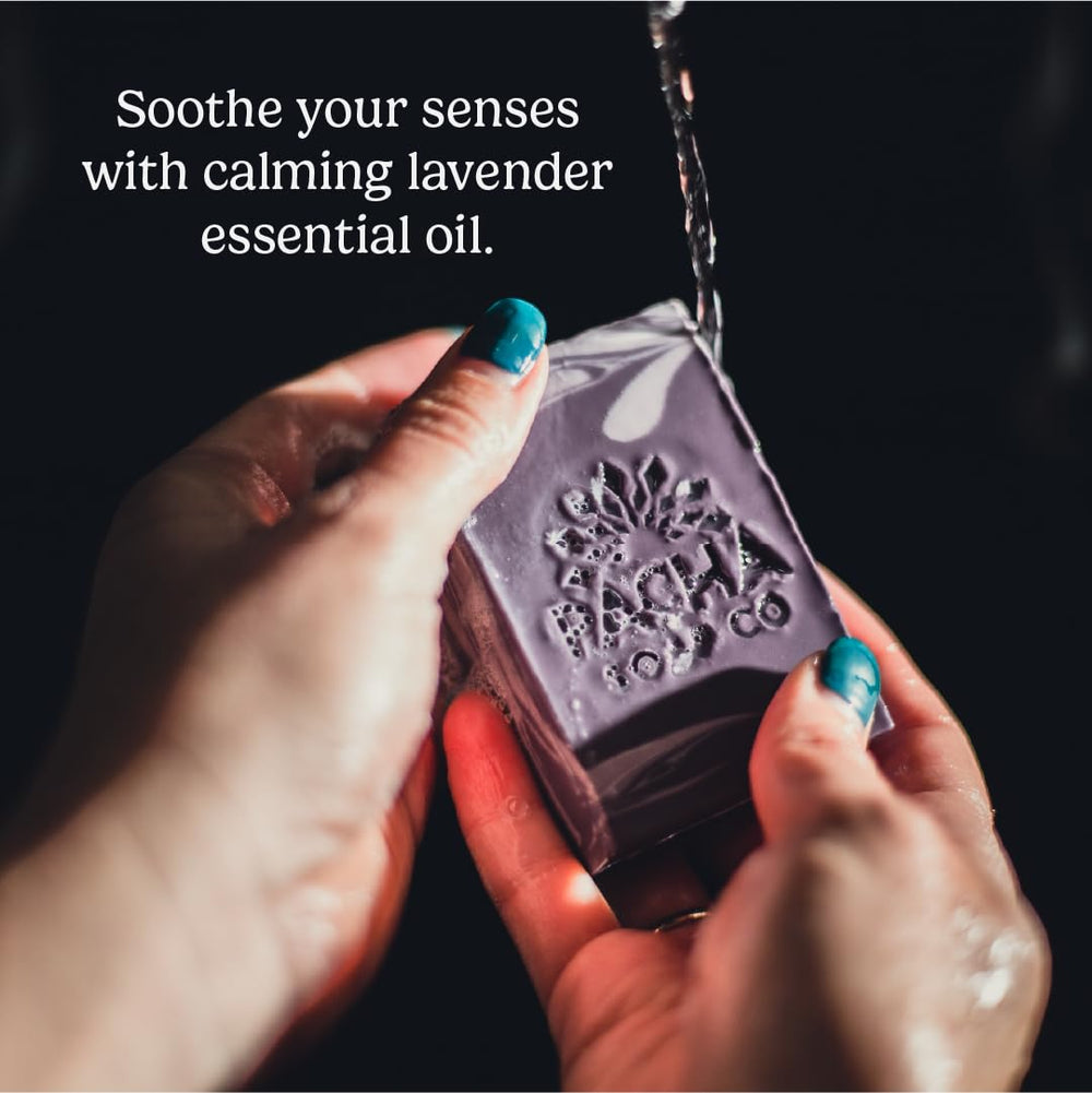 Savon Pacha Soap Co. barre sable et mer – exfoliation légère et fraîcheur marine.