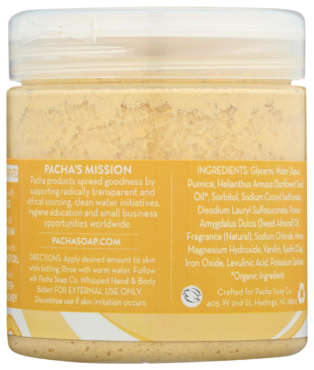 Texture crèmeuse Vanille Amande pour soin cocooning par Pacha Soap Co.