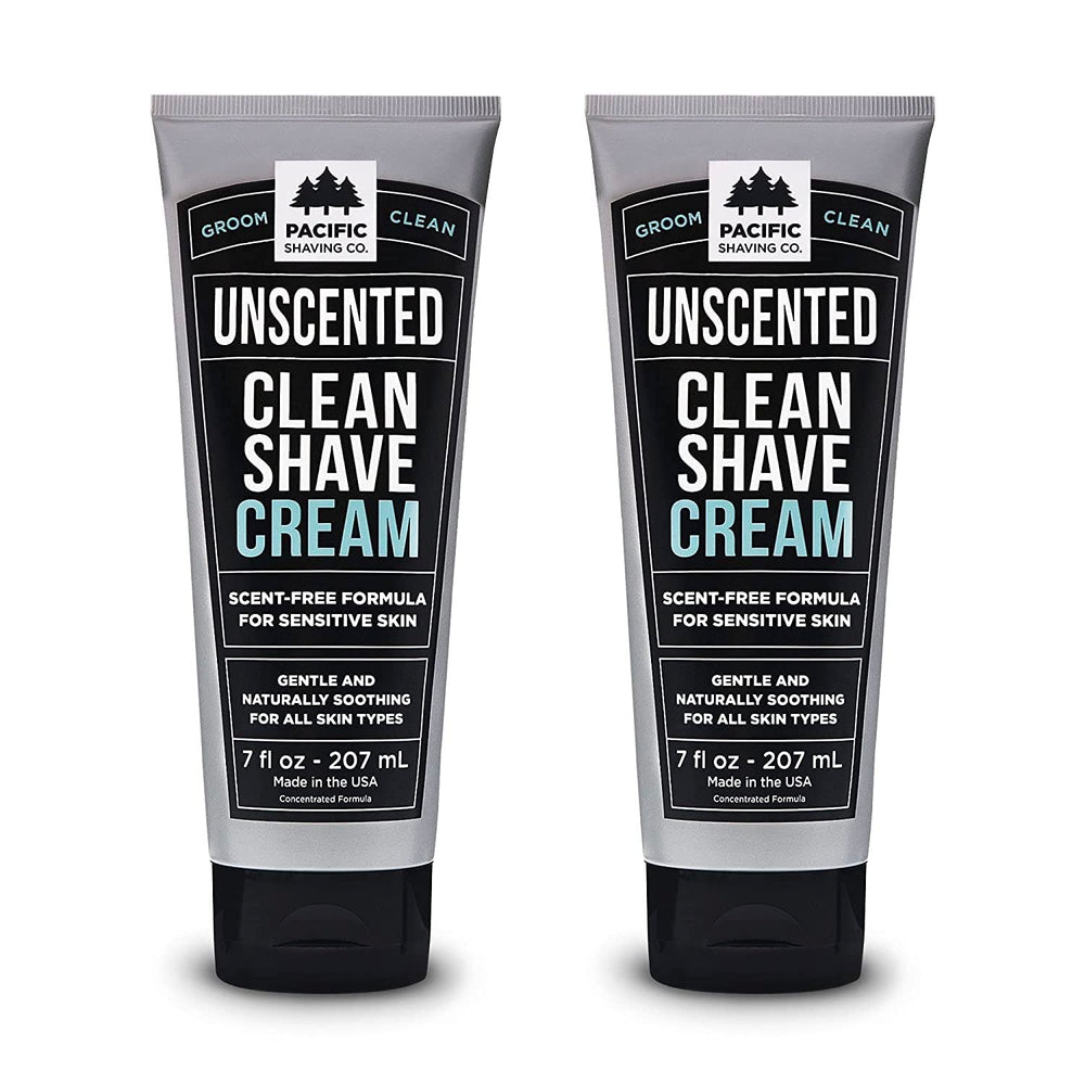 Pacific Shaving Company: crème de rasage au beurre de karité, douceur pour peau sensible.