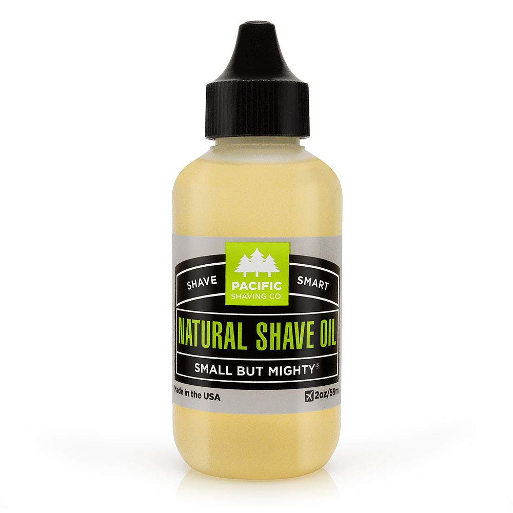 Pacific Shaving Company huile de rasage avocat tournesol bouteille pour un rasage doux et précis