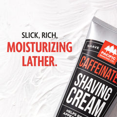 Pacific Shaving spearmint aroma image conveys cooling sensation during shave.