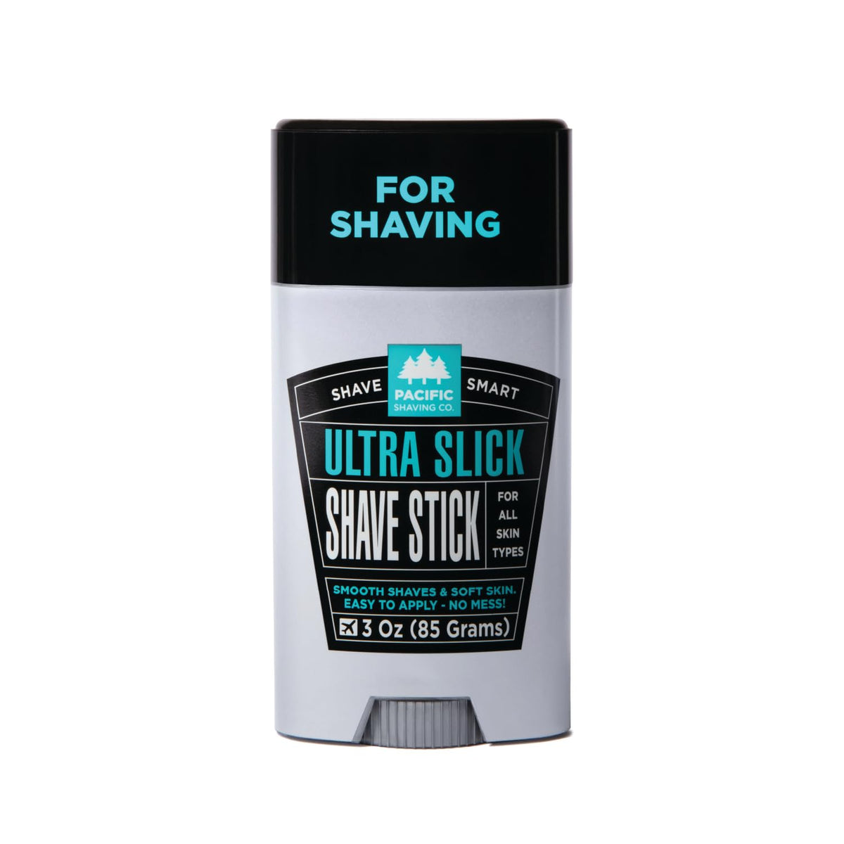 Le stick Ultra Slick de Pacific Shaving Company s'applique sur peau humide pour un rasage net et sans dégâts.