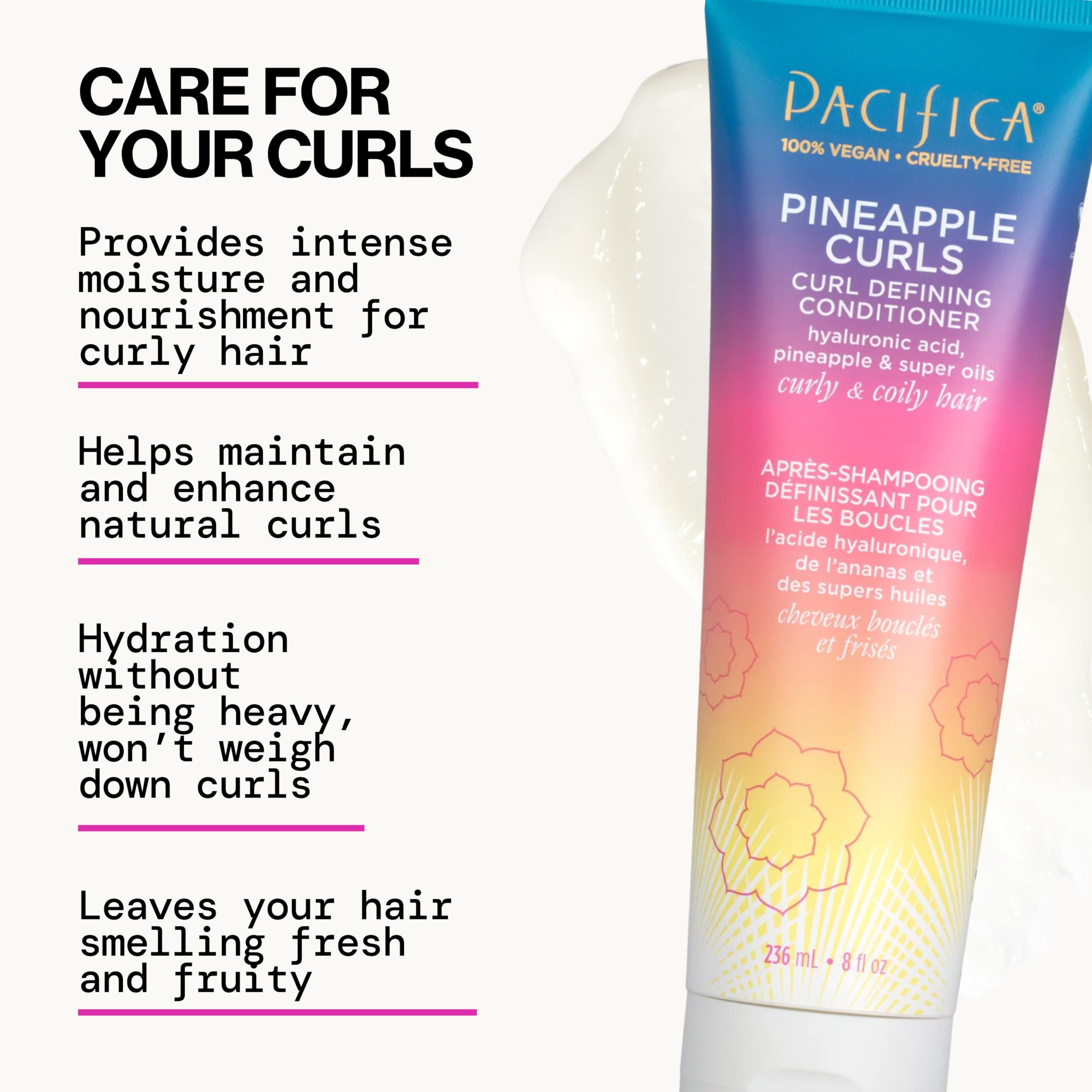 Pacifica Brillance Naturelle Boucles: éclat sain et mouvement.