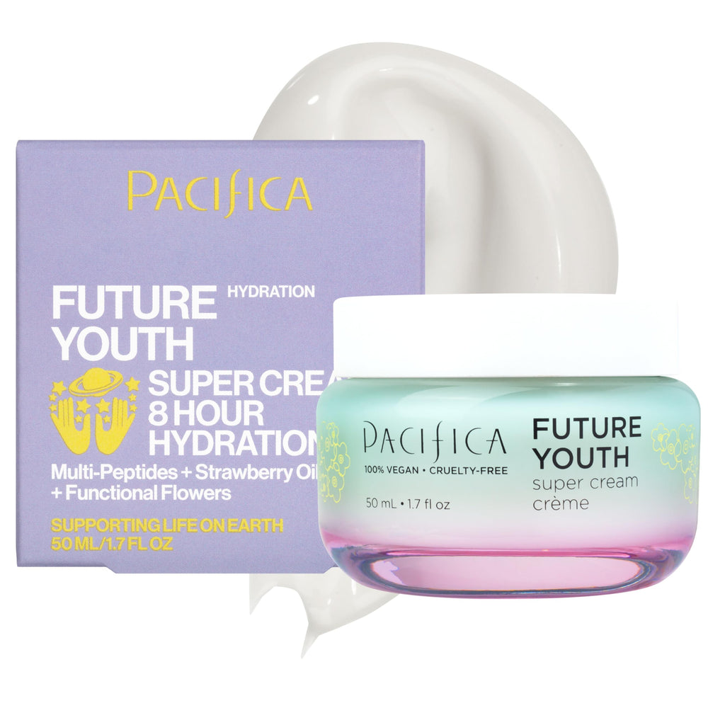 Pacifica Futur Jeunesse Crème-pot: hydratation légère pour tous les types de peau.