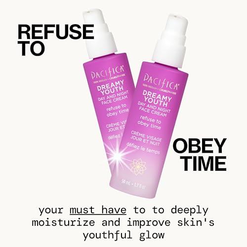 Pacifica Dreamy Youth application jour-nuit, texture fluide et absorption rapide.