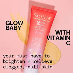 Pacifica Glow Baby — enzymes d'ananas et papaye purifiant les pores.