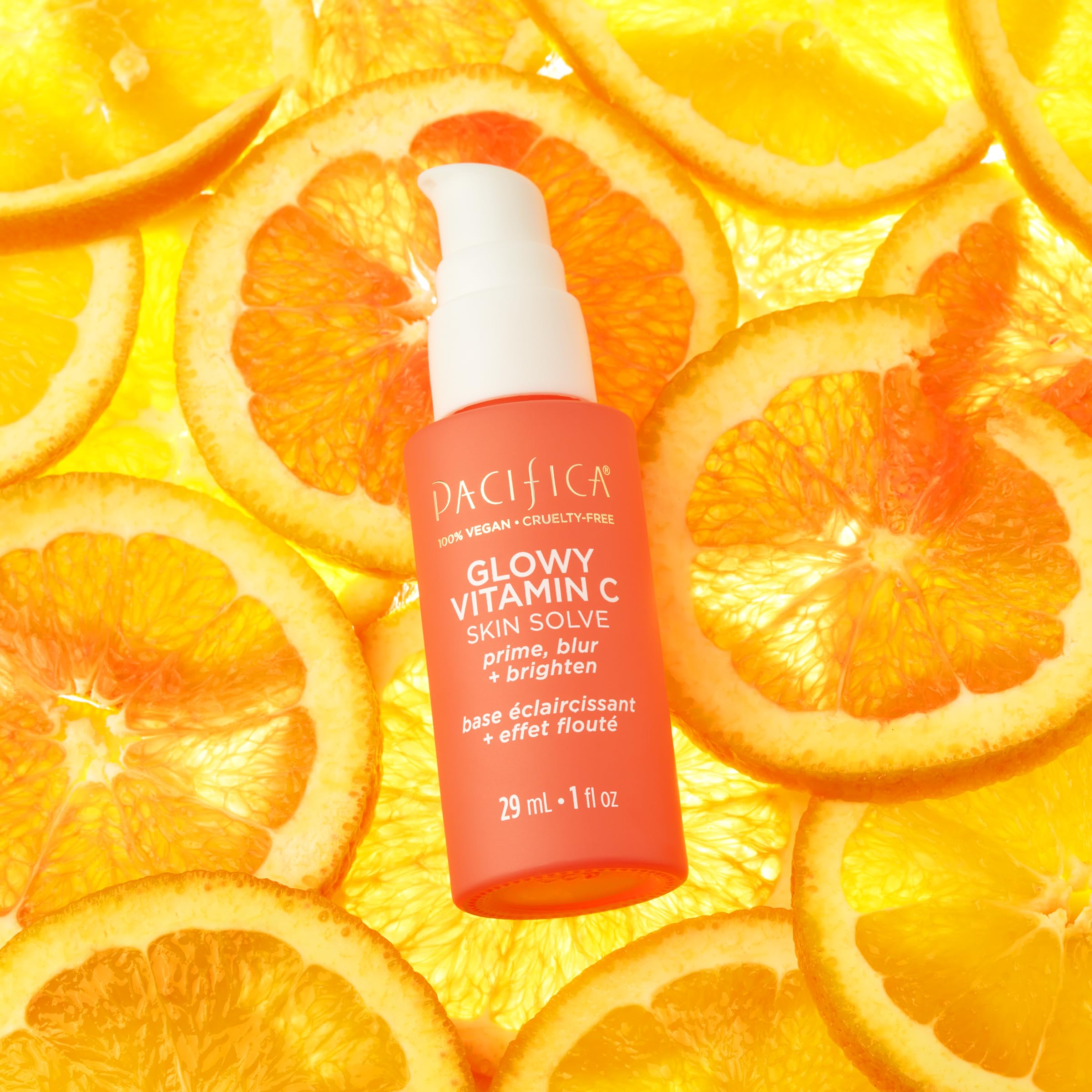 Pacifica Glowy Vitamin C Primer sans silicone pour toutes les carnations
