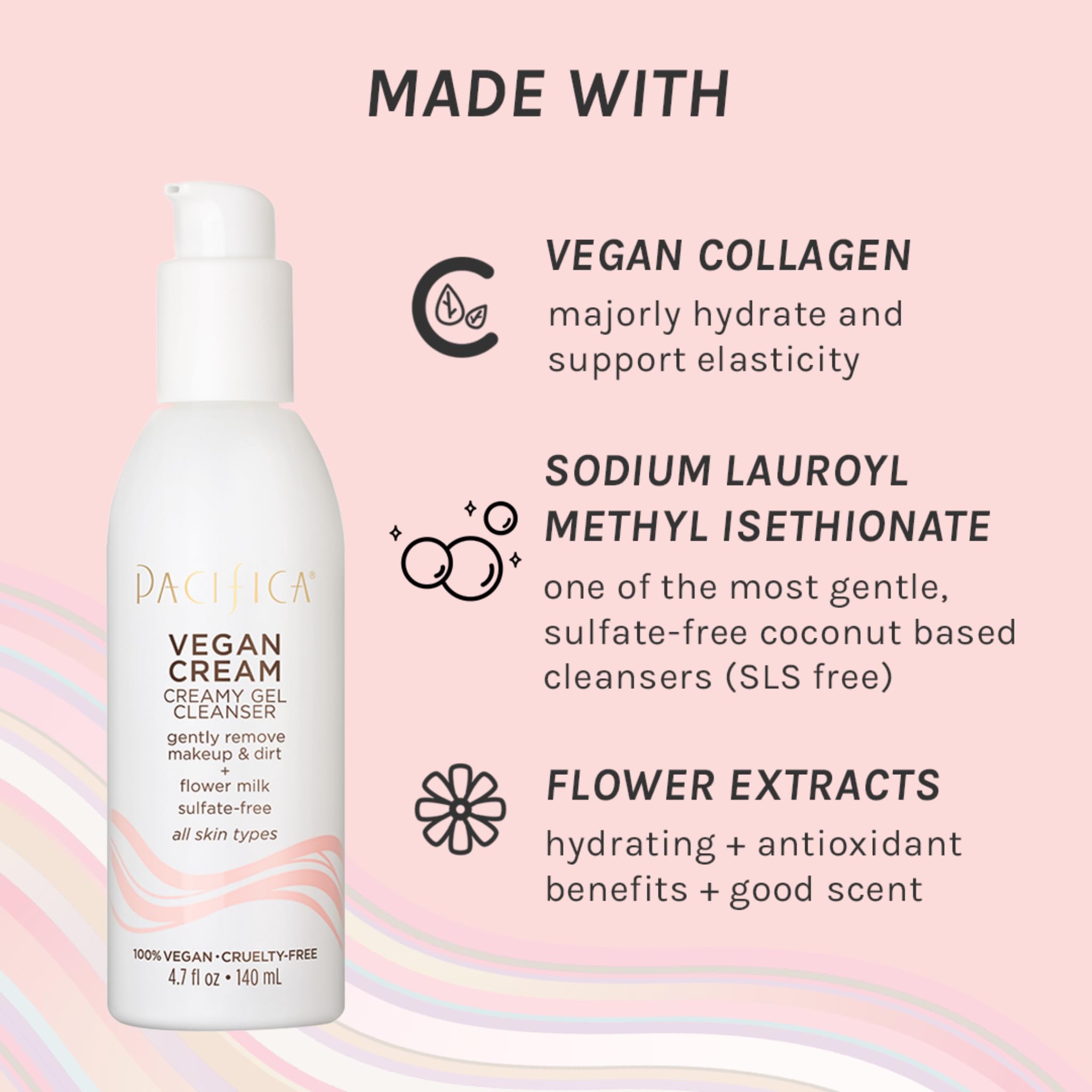 Hydratation-acide-hyaluronique Pacifika renforce la douceur durable de la peau.